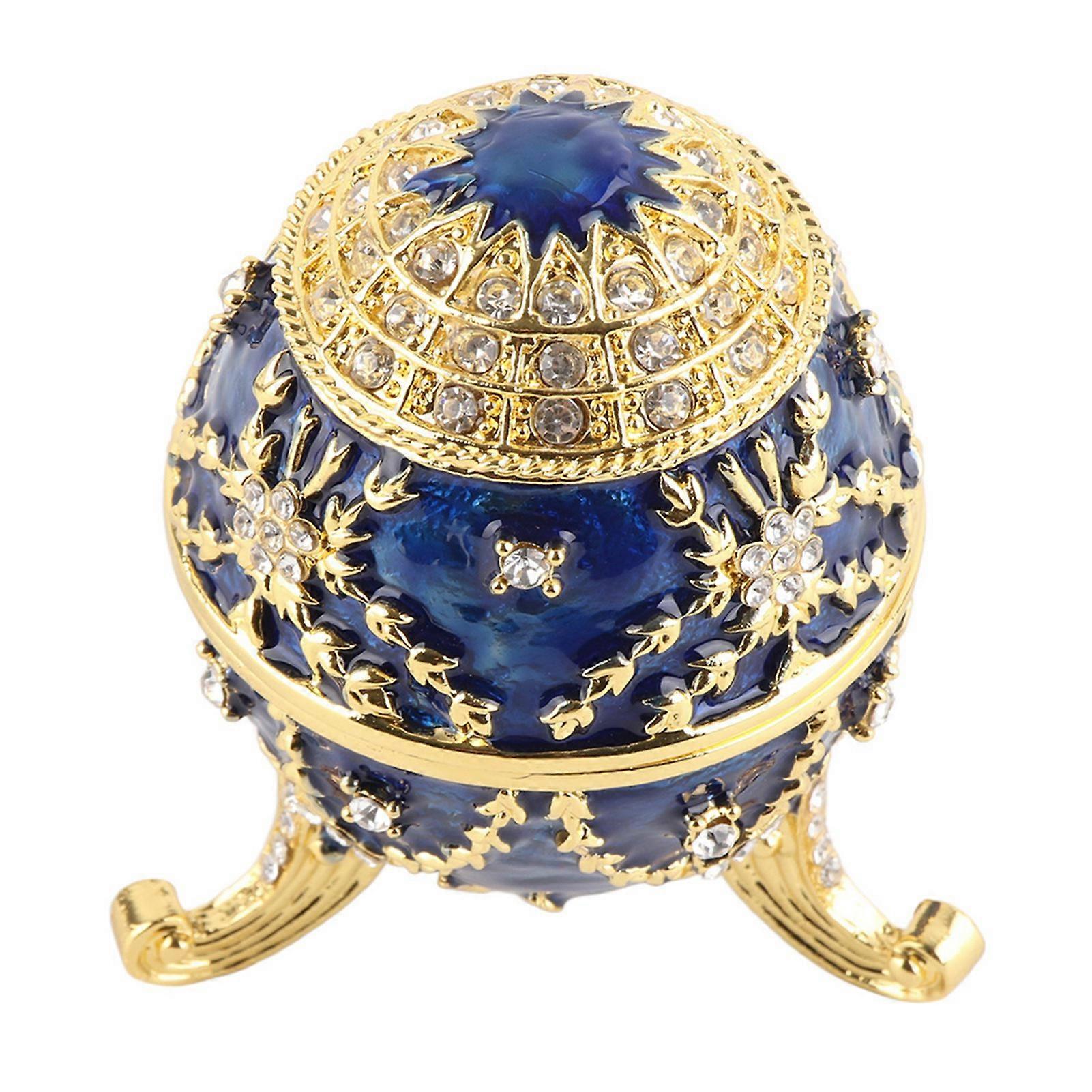 Handmade Enamel Easter Egg Desktop Decoration for Home Craft Gift