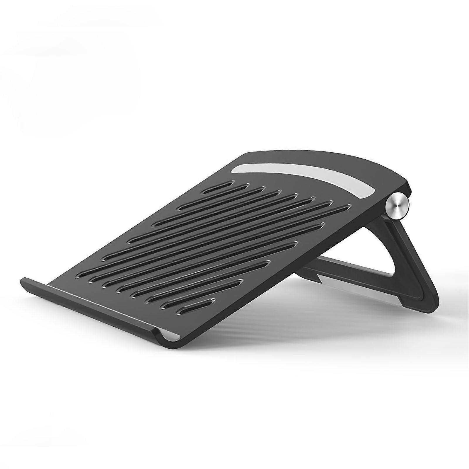 Folding Stand for Laptop Tablet Ergonomic Base Hollow Cooling Non Slip Portable Laptop Notebook Desk Holder Black