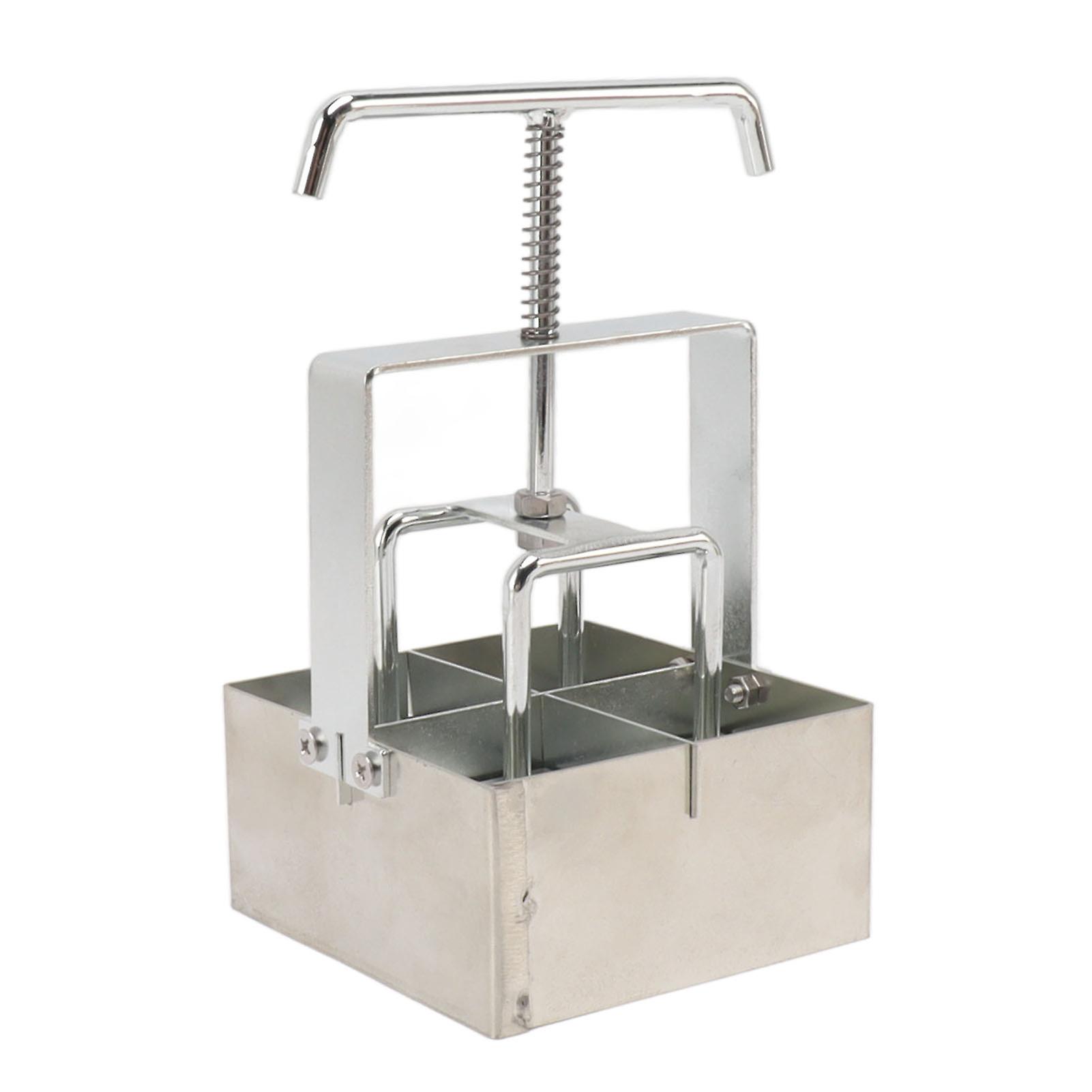 2 Inch Soil Block Maker Manual Soil Blocker Seed Block Maker with Handle for Seedlings Garden Tools 