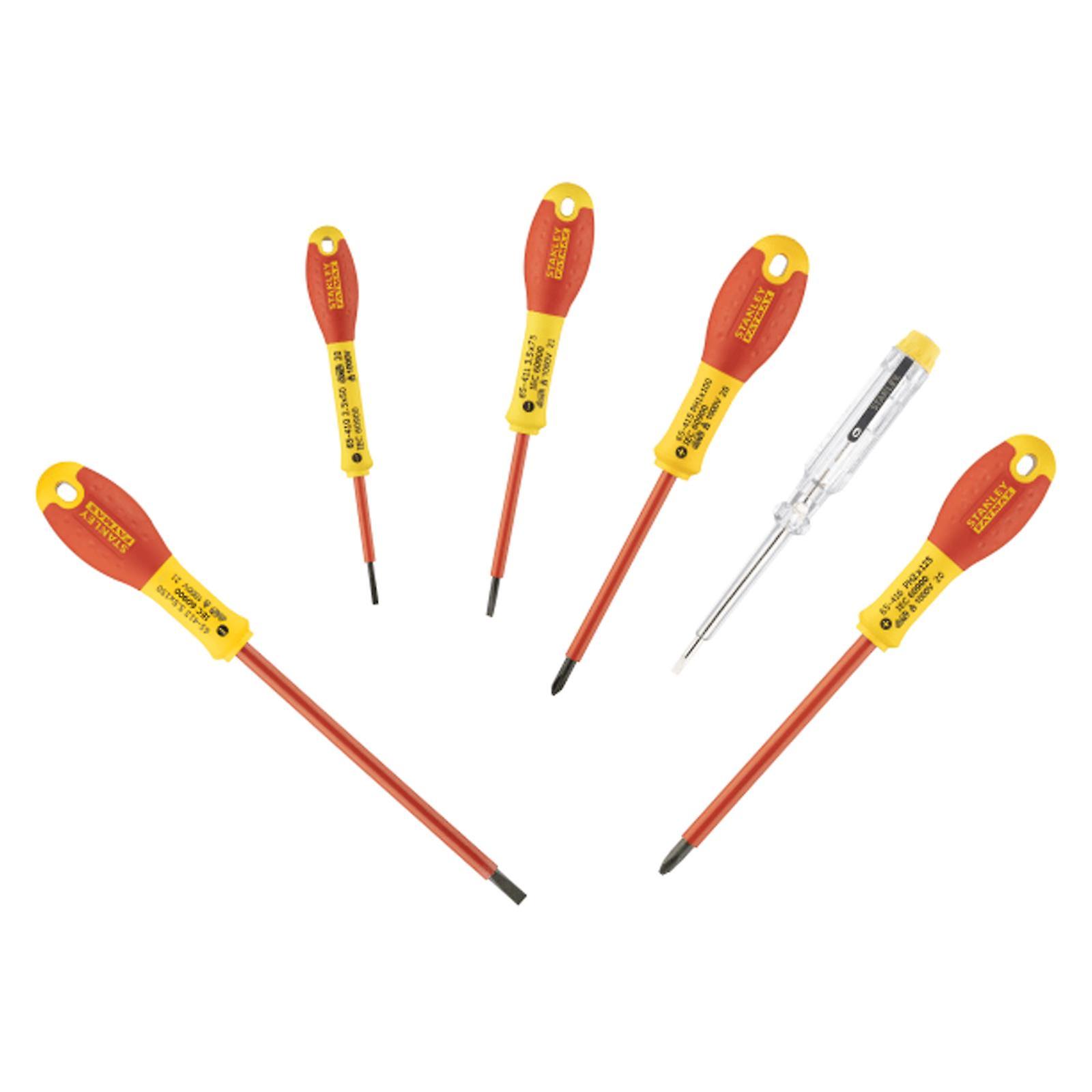 STANLEY FATMAX S/DRIVER SET INSUL 6PCE PH/PARA