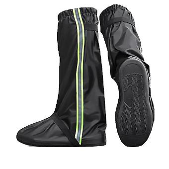 Wasserdichte Überschuhe, 1 Paar wiederverwendbare Nicht-Schnee-Regenschuhüberzüge, Regenausrüstung für Wandern Angelcamp