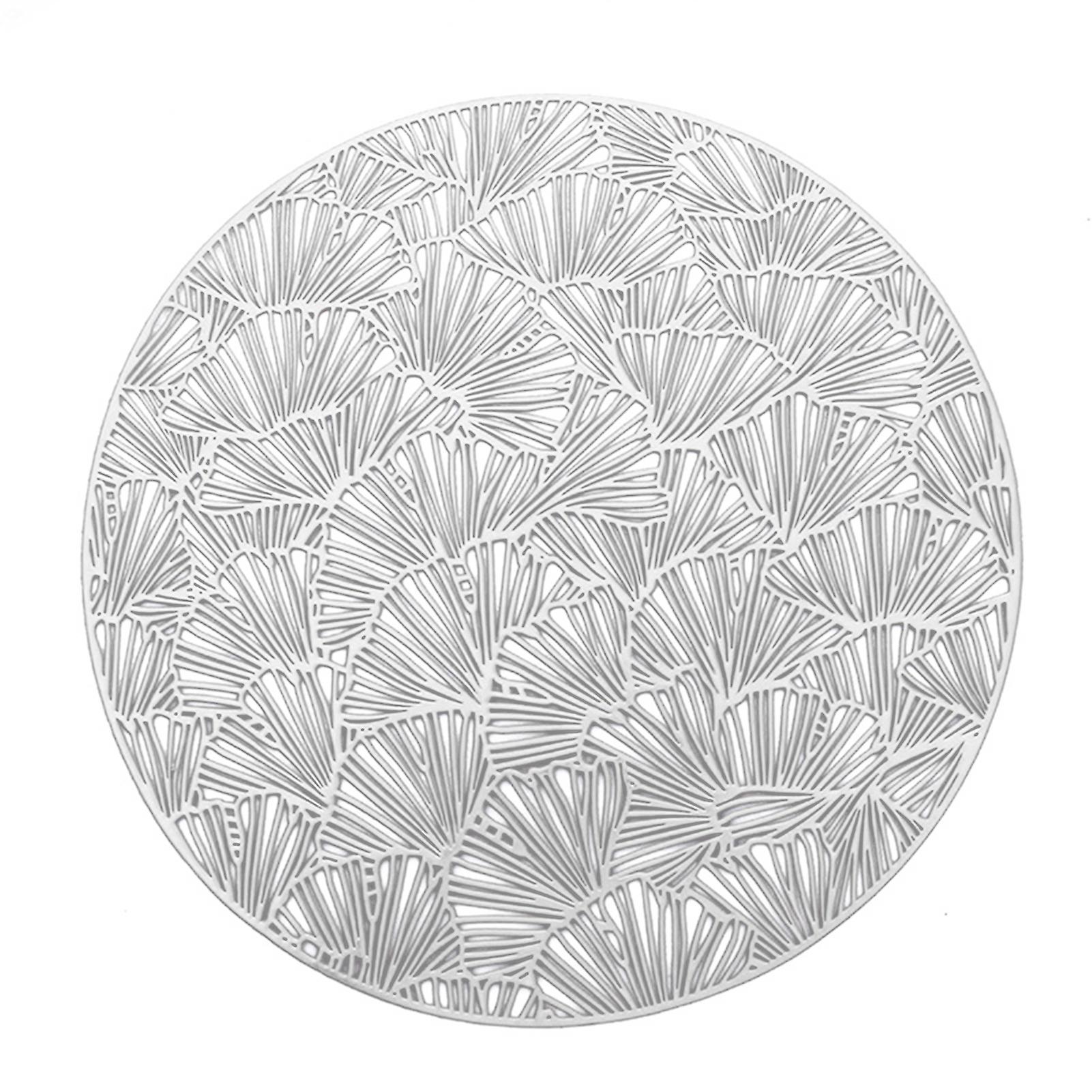 وسادة طعام مجوفة العزل الحراري PVC مستطيل جولة الجنكة ورقة الجدول حصيرة للمنزل