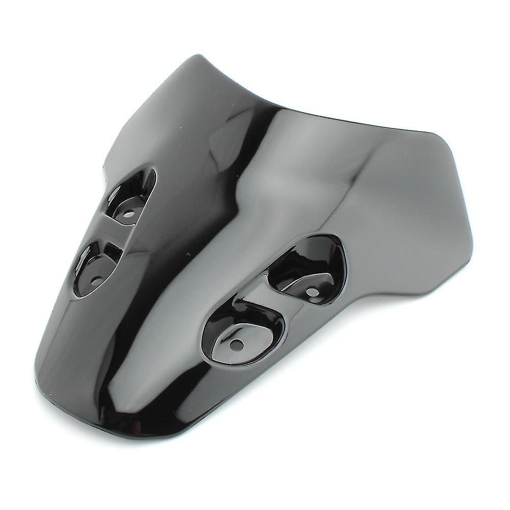 Motorcycle Windshield Windscreen Wind Deflector Compatible with 2021 Mt-07 Mt07 Mt 07 Mt07 Black