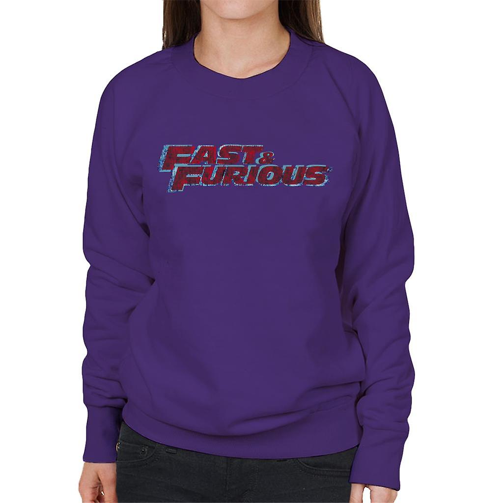 Fast and Furious Red Logo Women's Sweatshirt