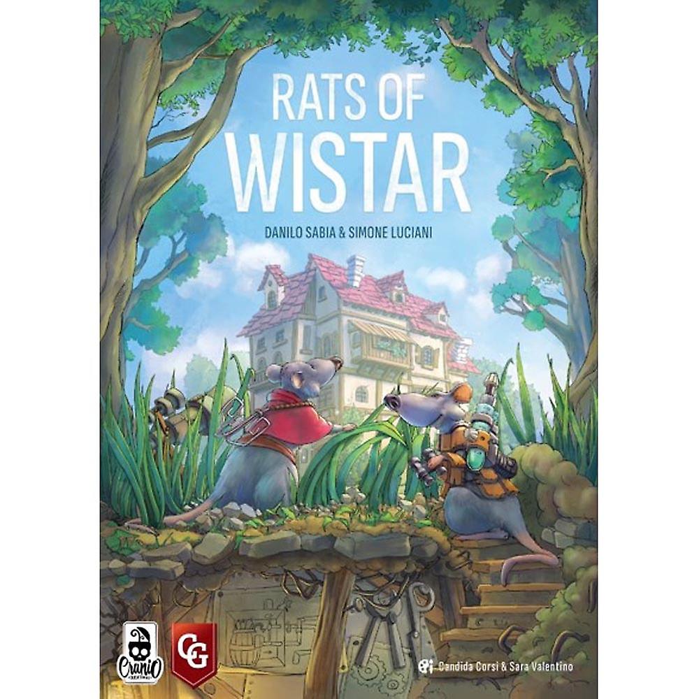 Capstone Games Rats of Wistar Board Game for 1 to 4 Players Ages 13 Years and Up