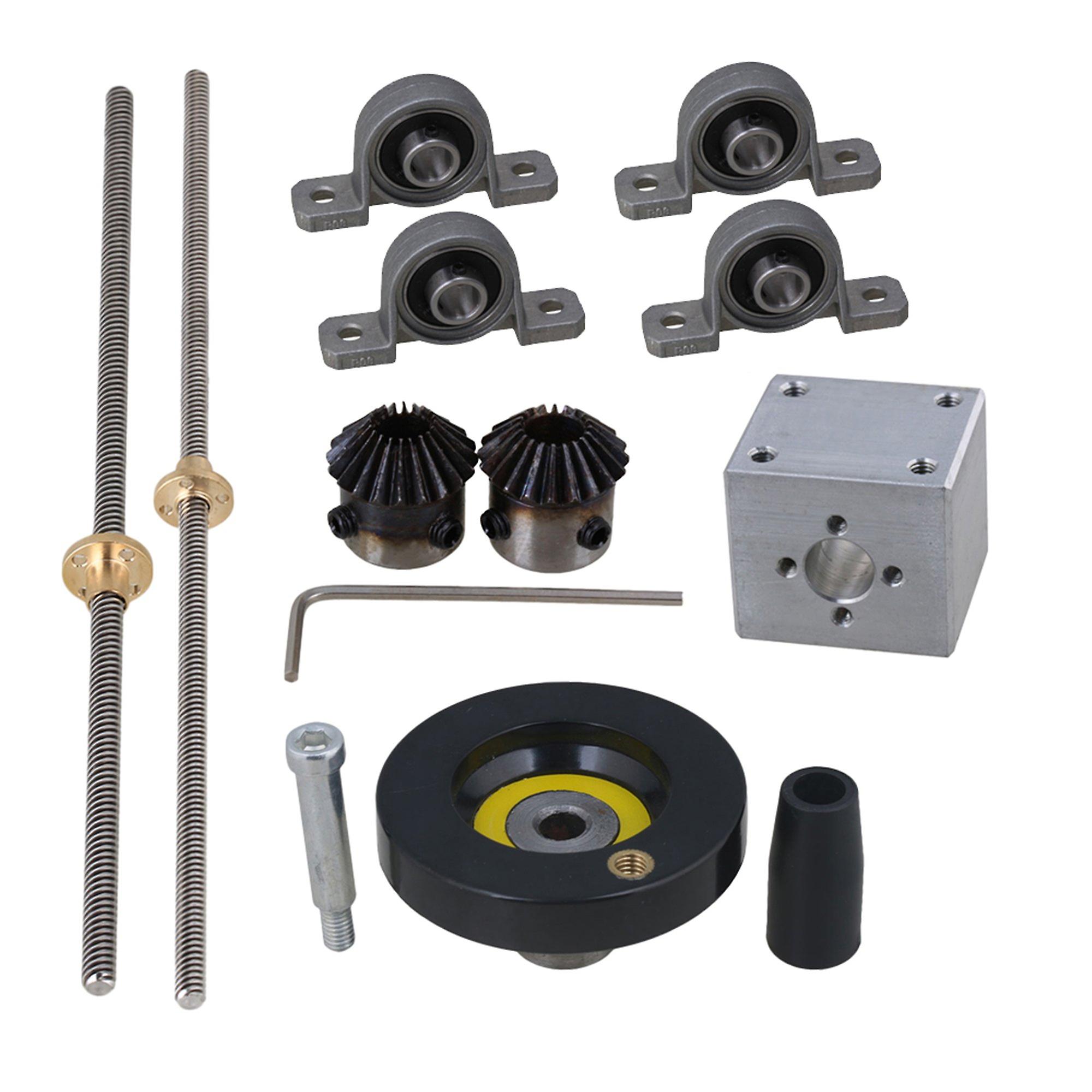 Horizontal Lead Screw Block Bearings Nut Bracket Set for 3D Printer