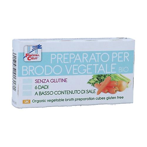 Preparation for gluten-free vegetable broth - 6 nuts 60 g