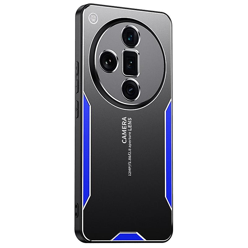 Compatible with Oppo Find X7 5G Shockproof Case Aluminum Alloy Protective Phone Cover