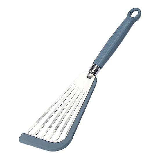 Frying Spatula Slotted Turner Egg Spatula with Non-Slip Handle Food Grade Heat-Resistant Fish Spatula Egg Flipper Non-stick Cookware