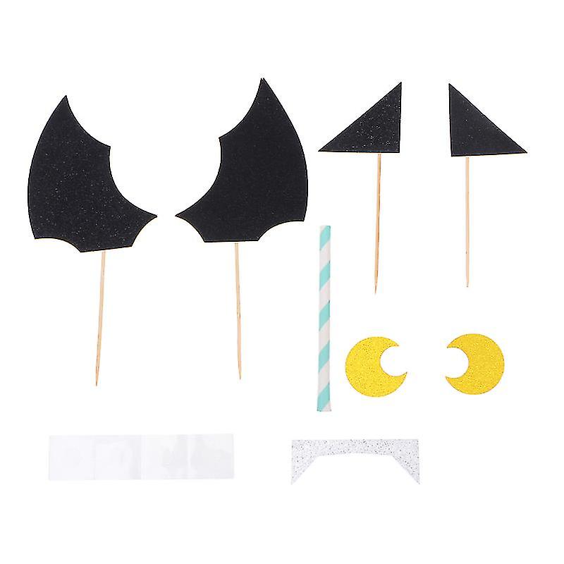 6pcs Cake Toppers For Halloween Decorations