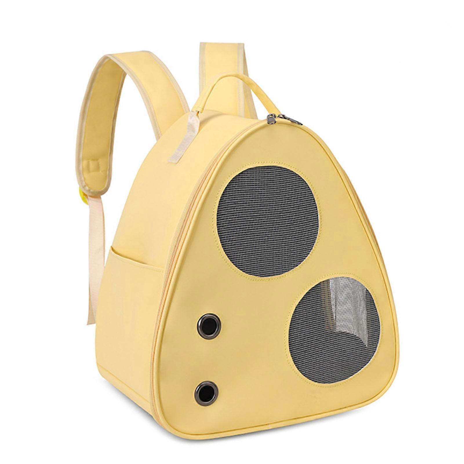 Triangle Pet Carrier Backpack Large Capacity Portable Breathable Multi Functional Mesh Dog Carrier Backpack