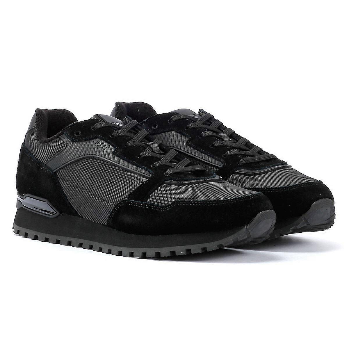 Boss Parkour Runn Men's Black Trainers