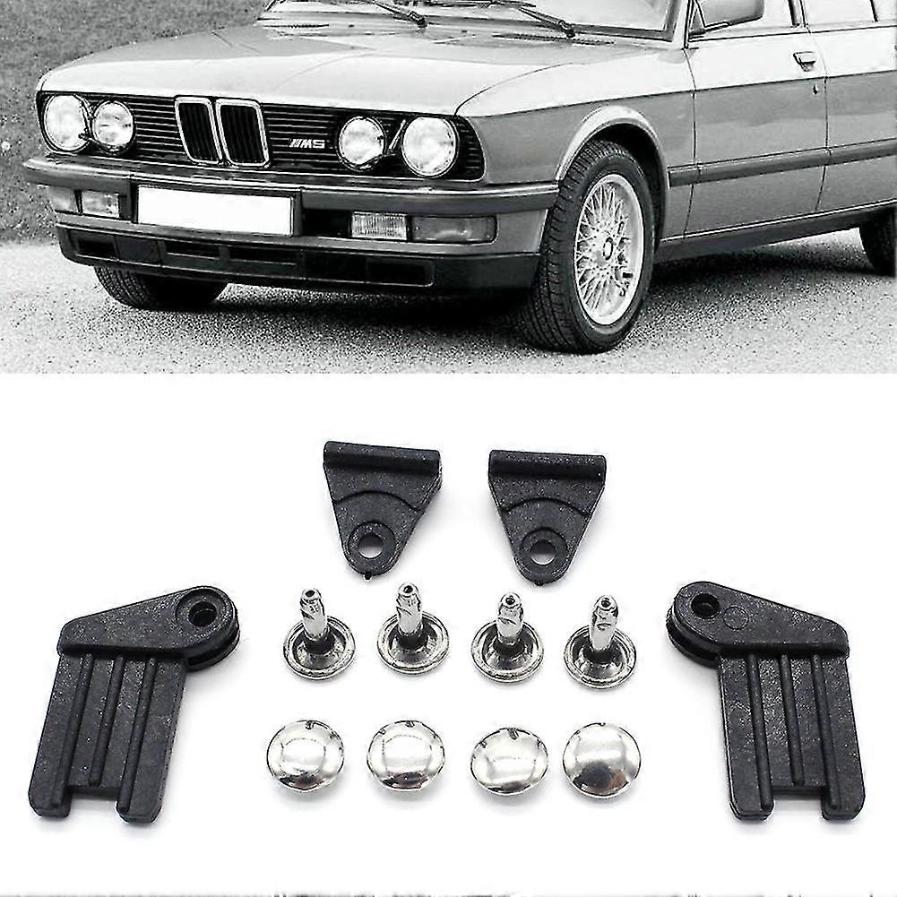 絶妙な2セットリアガラスサンシェードサンブラインド修理ウィンドウカーテンサンシェードブラインドクリップブラケットセットBMW E38 E39 E46 E60 E65 E66