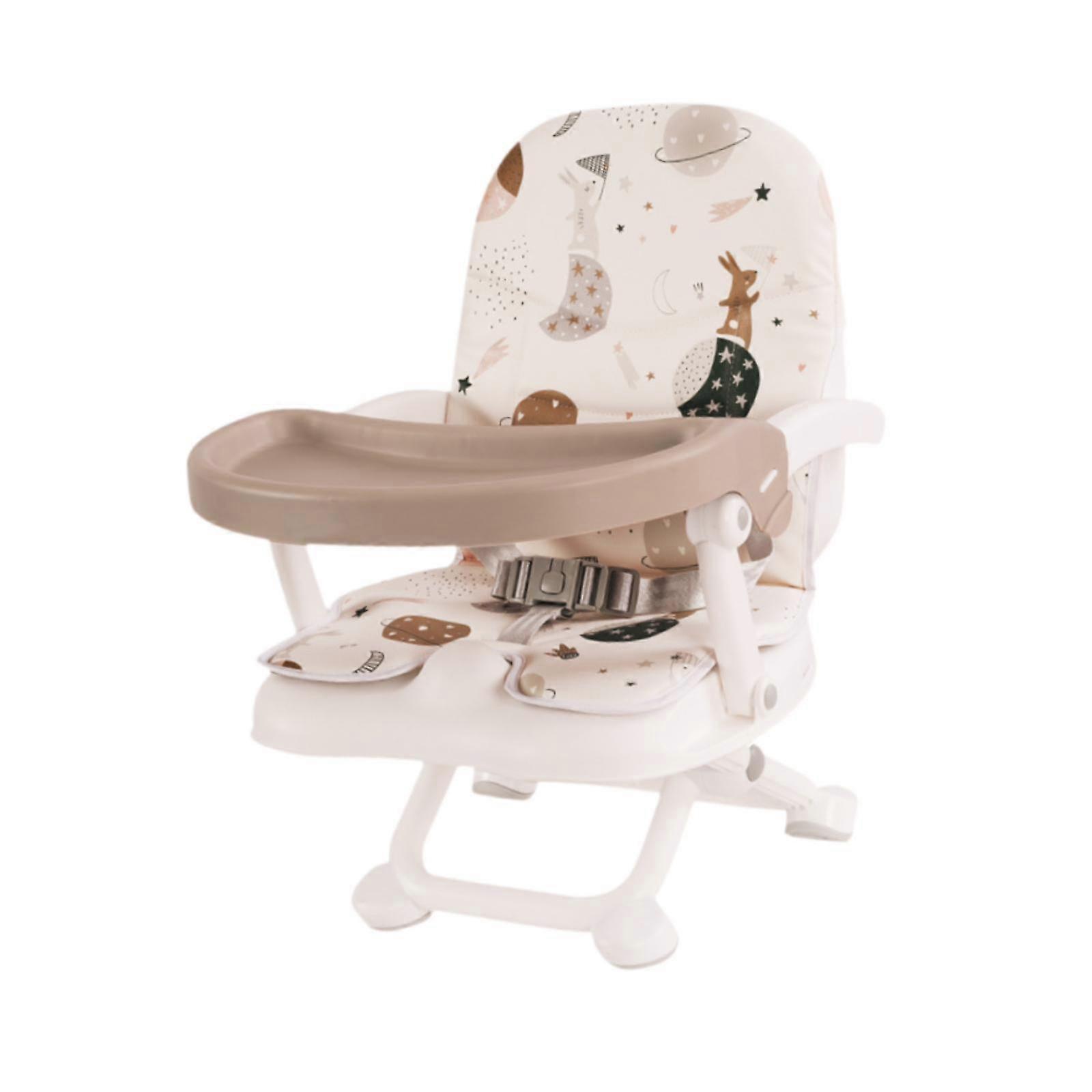 Bältesstol för matbord Bärbar Hopfällbar för flickor Pojkar Småbarn Baby orange