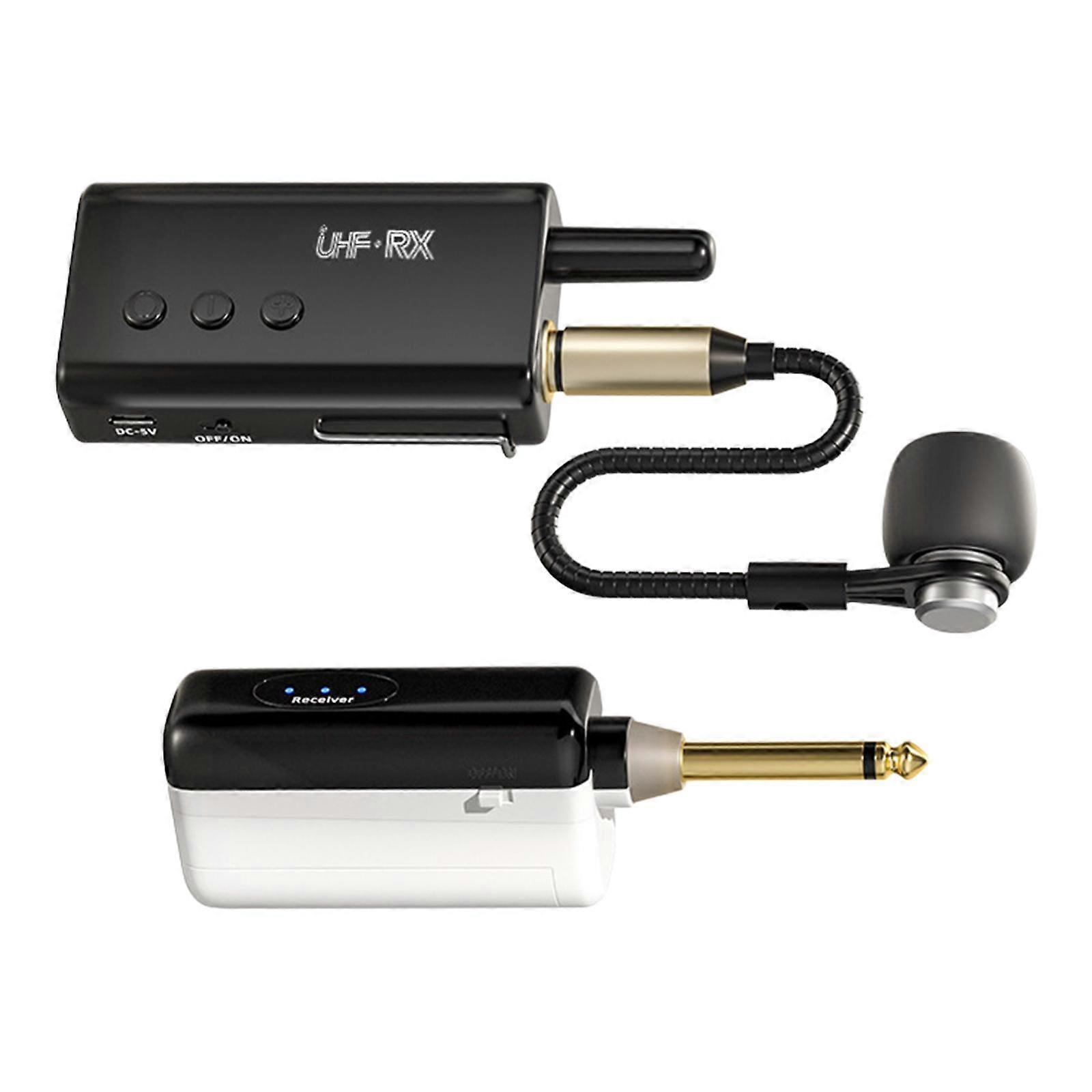 Clip sur microphone Facile à utiliser Système sans fil Universel pratique Sans fil