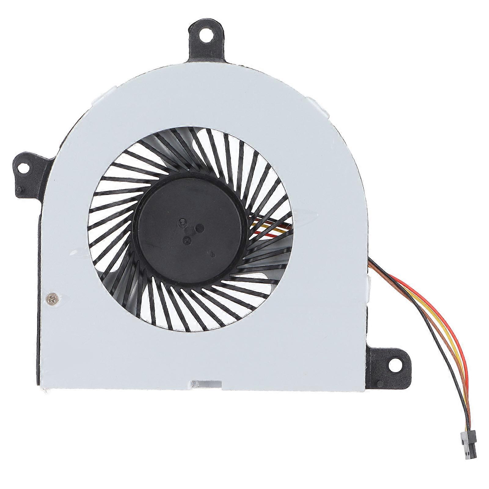 CPU Cooling Fan 4 Pin Powerful Heat Dissipation Replacement Cooler for Lenovo IDEPAD U510 90201877