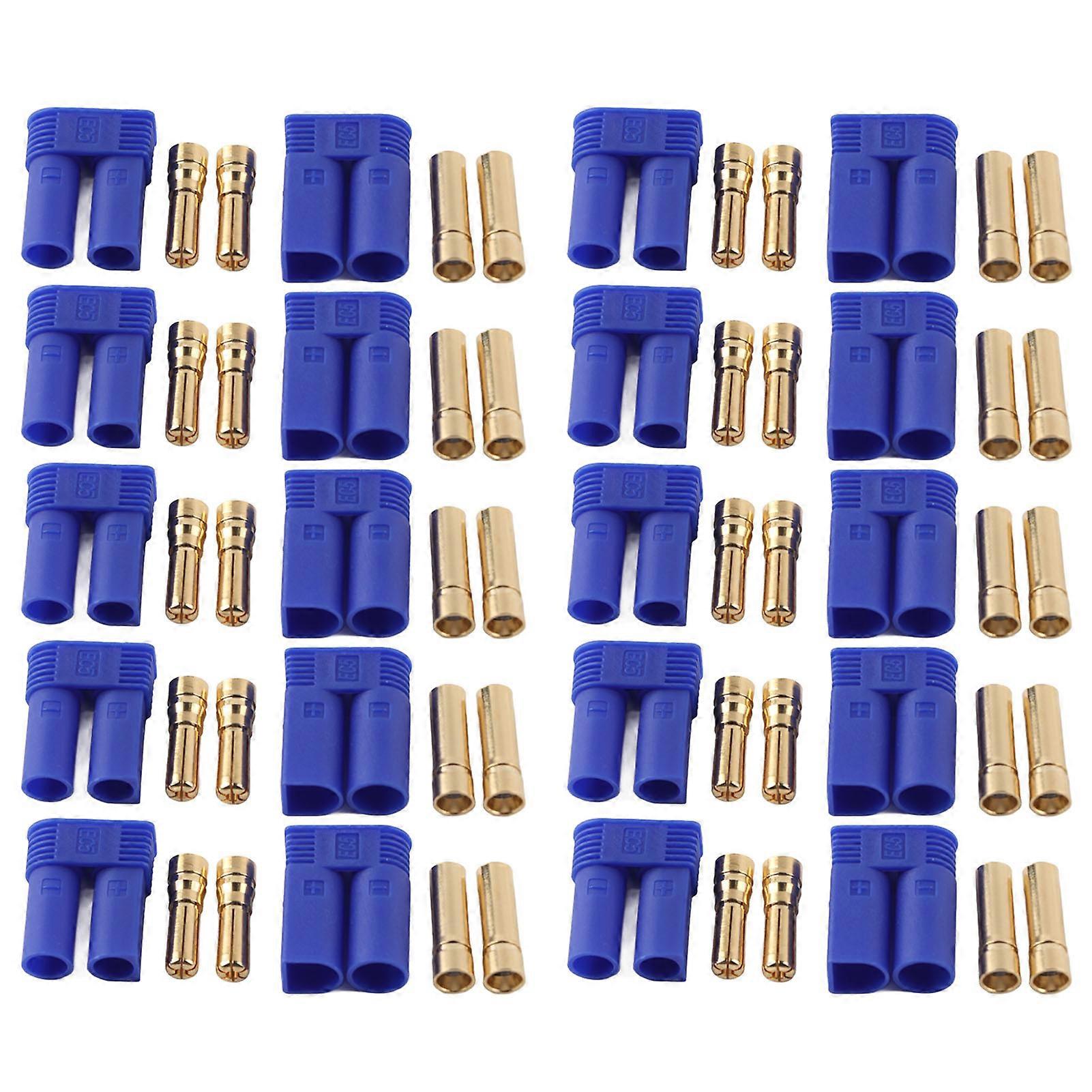 EC5 Connector High Accuracy CNC Process Technology Removable Pluggable RC Battery Connectors