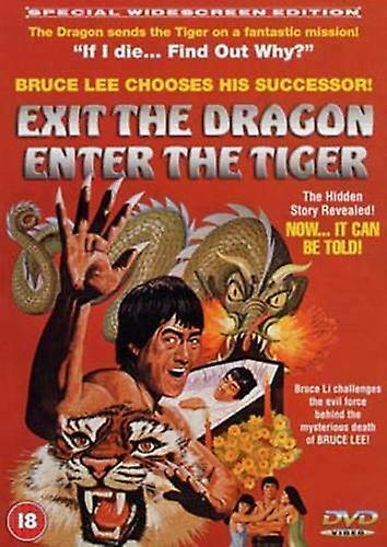 Exit the Dragon Enter the Tiger DVD (2000) Bruce Li Nam (DIR) cert 18 - Region 2