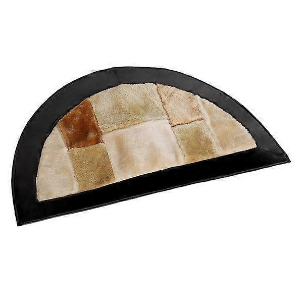 Onitiva - [Queen Beige Marble] Patchwork Tepper (27,6 x 15,7 tommer)