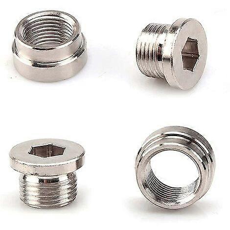 4 pices capteur d'oxygne Extender bonde convertisseur de capteur d'oxygne pour voitures O2 systmes d'chappement M18x1.5