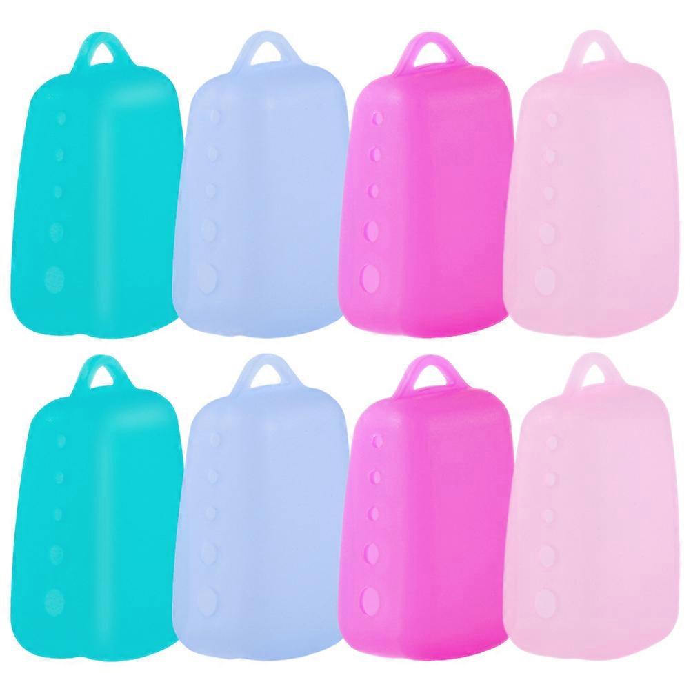 8pcs Travel Toothbrush Head Covers Portable Toothbrush Heads Caps Case for Home