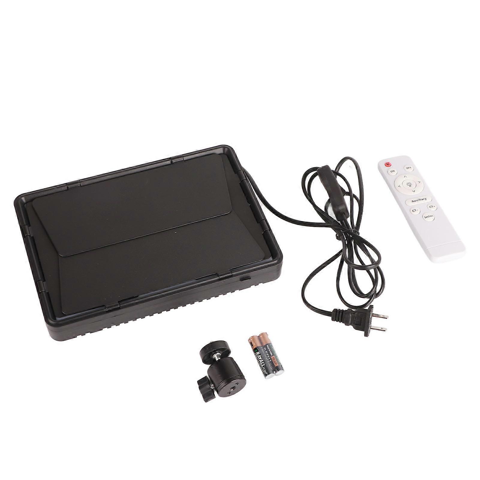 10 Inch RGB LED Light White Warm Panel Light For Video Recording Live Streaming 110V US Plug