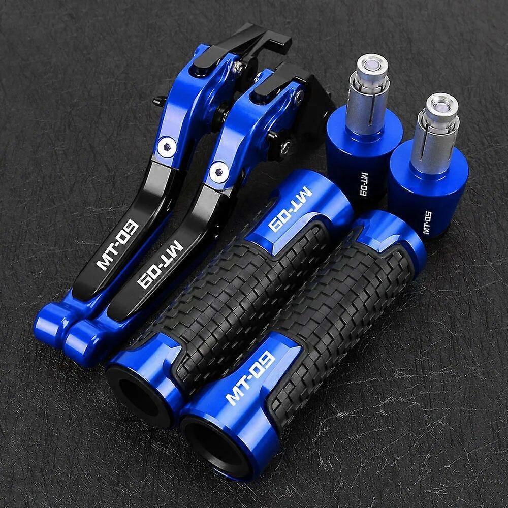 Brake Clutch Levers Handlebar Hand Grips Ends For YAMAHA MT 09 MT09 MT-09 2013-2023