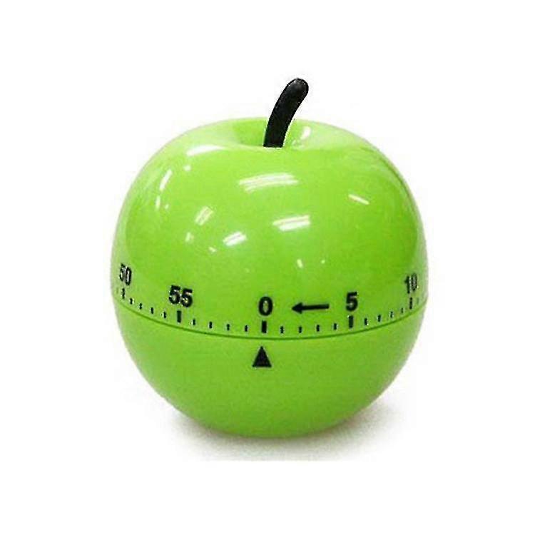 Kitchen Timer Apple Shaped Novelty Mechanical Apple Timer With Loud Alarm For Cooking Classroom