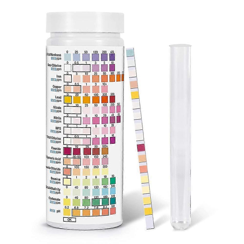 16in1 Water Testing Kit For Drinking Water,125strips Water Test Kit Quality,testing Lead Fluoride P