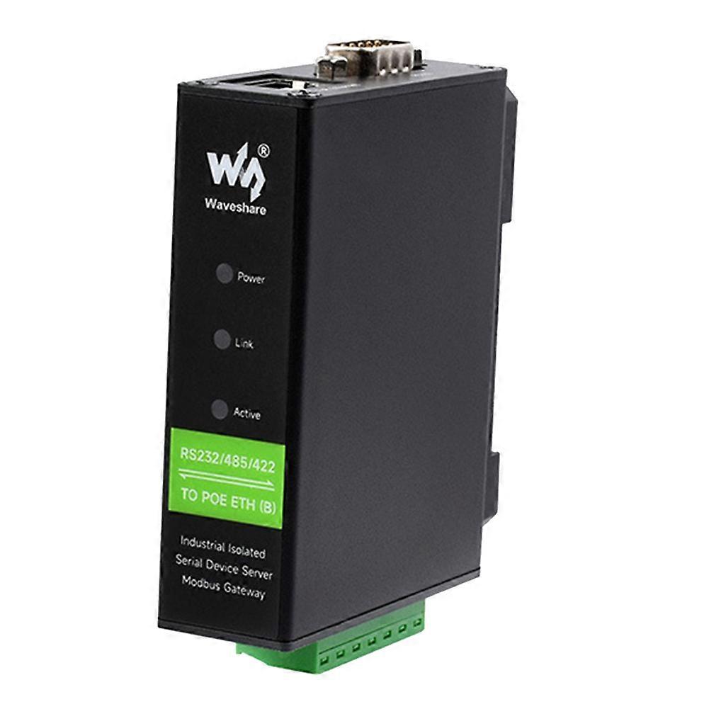 Industrial Isolated RS232/485/422 to RJ45 Ethernet Module IP to Serial Module Rail Type Serial Ser