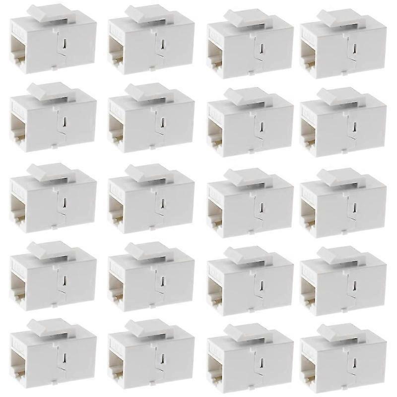 Ethernet Coupler, 20Pack Cat6 RJ45 Inline Female Connectors