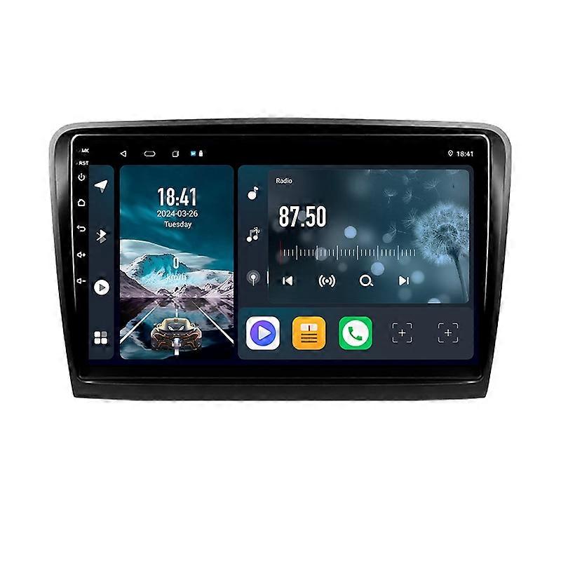 Androidのカーラジオ、シュコダの素晴らしい2 B6 2008 - 2015ナビゲーションGPSマルチメディアビデオステレオ