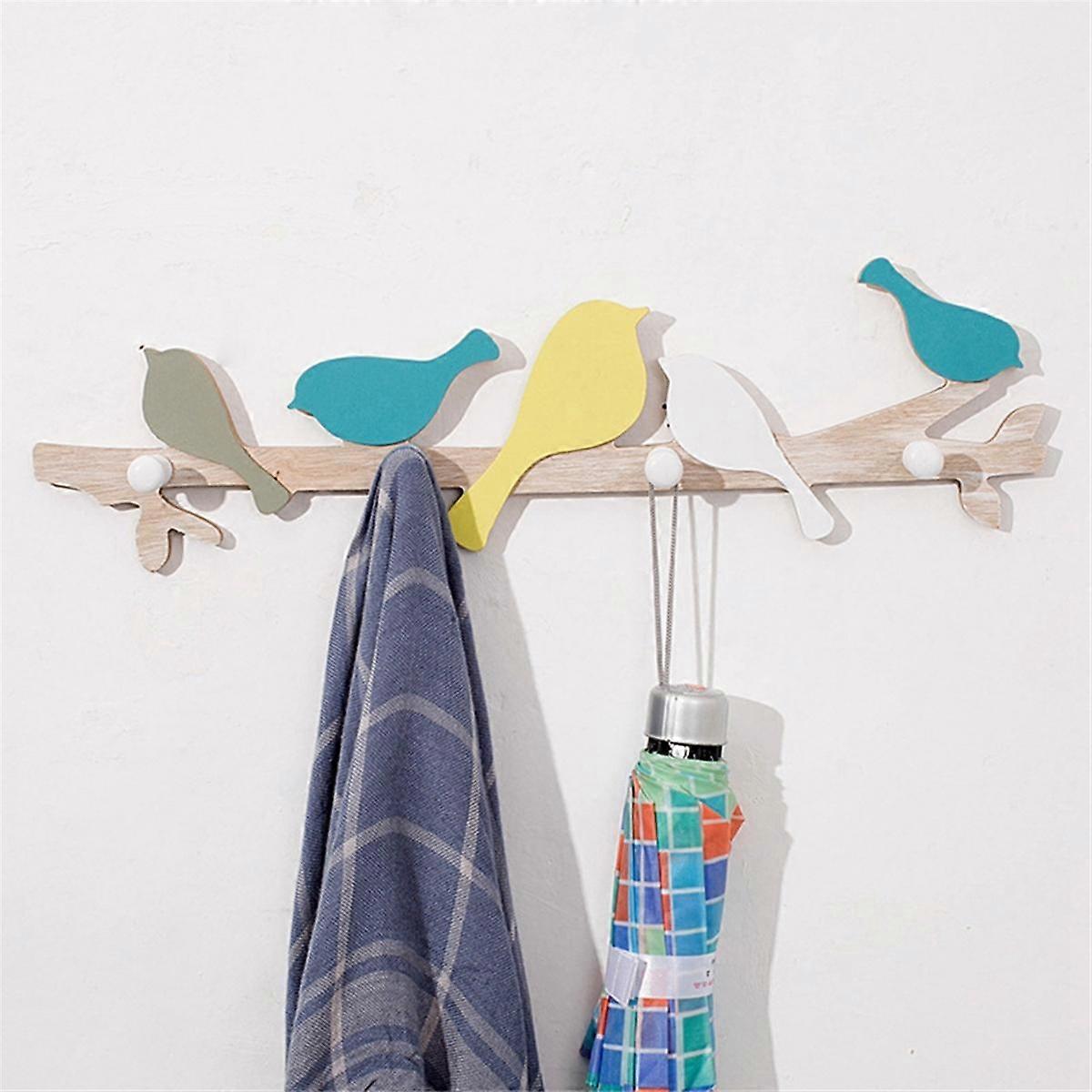 Oiseau en forme de cintre porte-serviettes patères porte-chapeaux porte-chapeaux cintre porte-clés porte-vêtements crochets de cintre Robe Hoo
