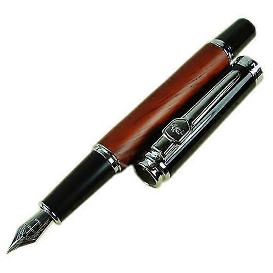 8802 Medium Nib Fountain Pen - Red+Black