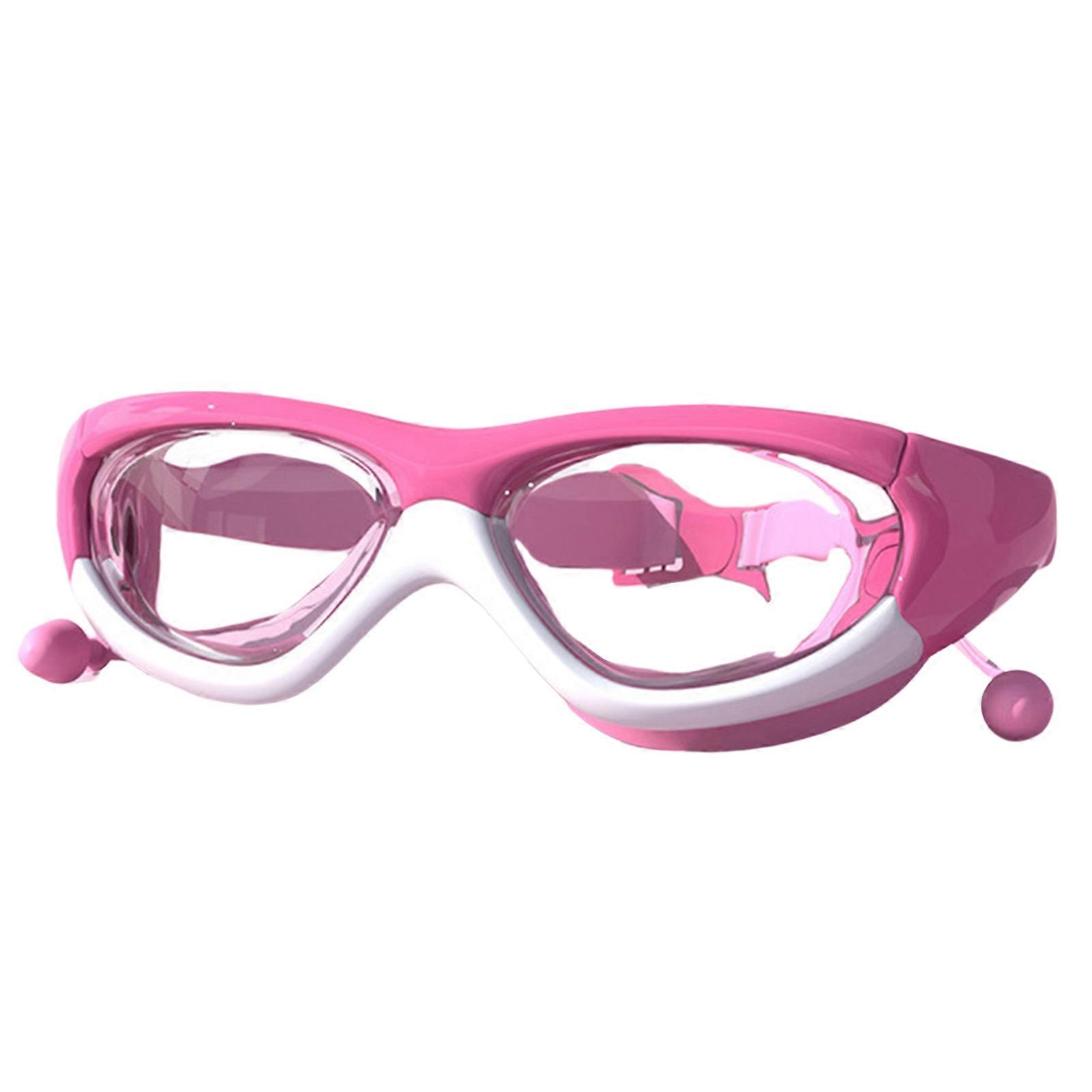Colorful Environmental Swim Goggles Clear and Translucent Swim Goggles for Children Learn to Swim Safely
