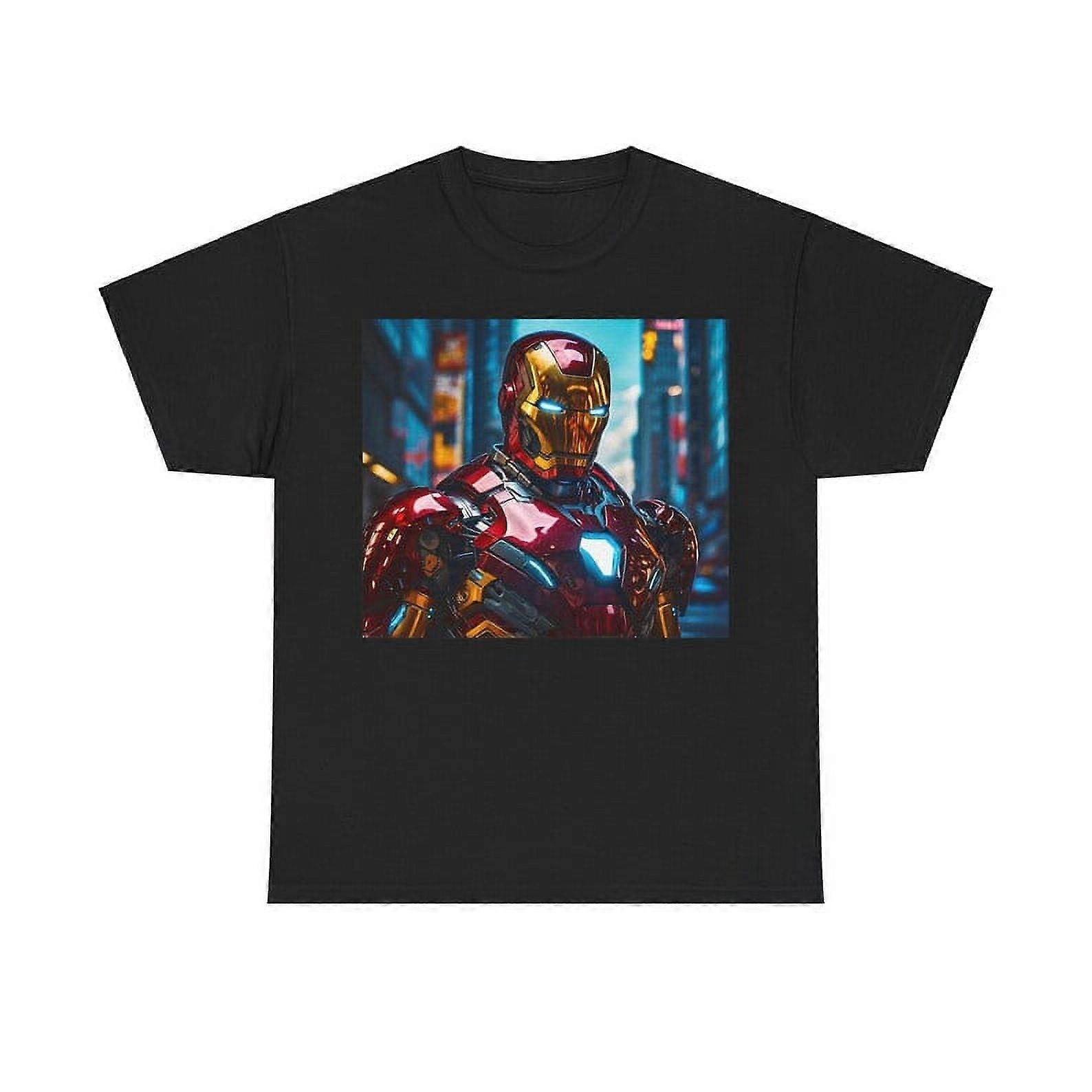 Iron Man  Unisex Heavy Cotton Tee-Biu282