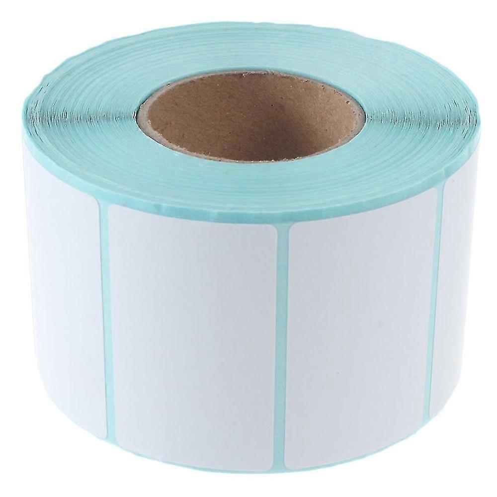 1000buc 50mm x 30mm etichetă de imprimare cod de bare număr autocolant adeziv din hârtie termică