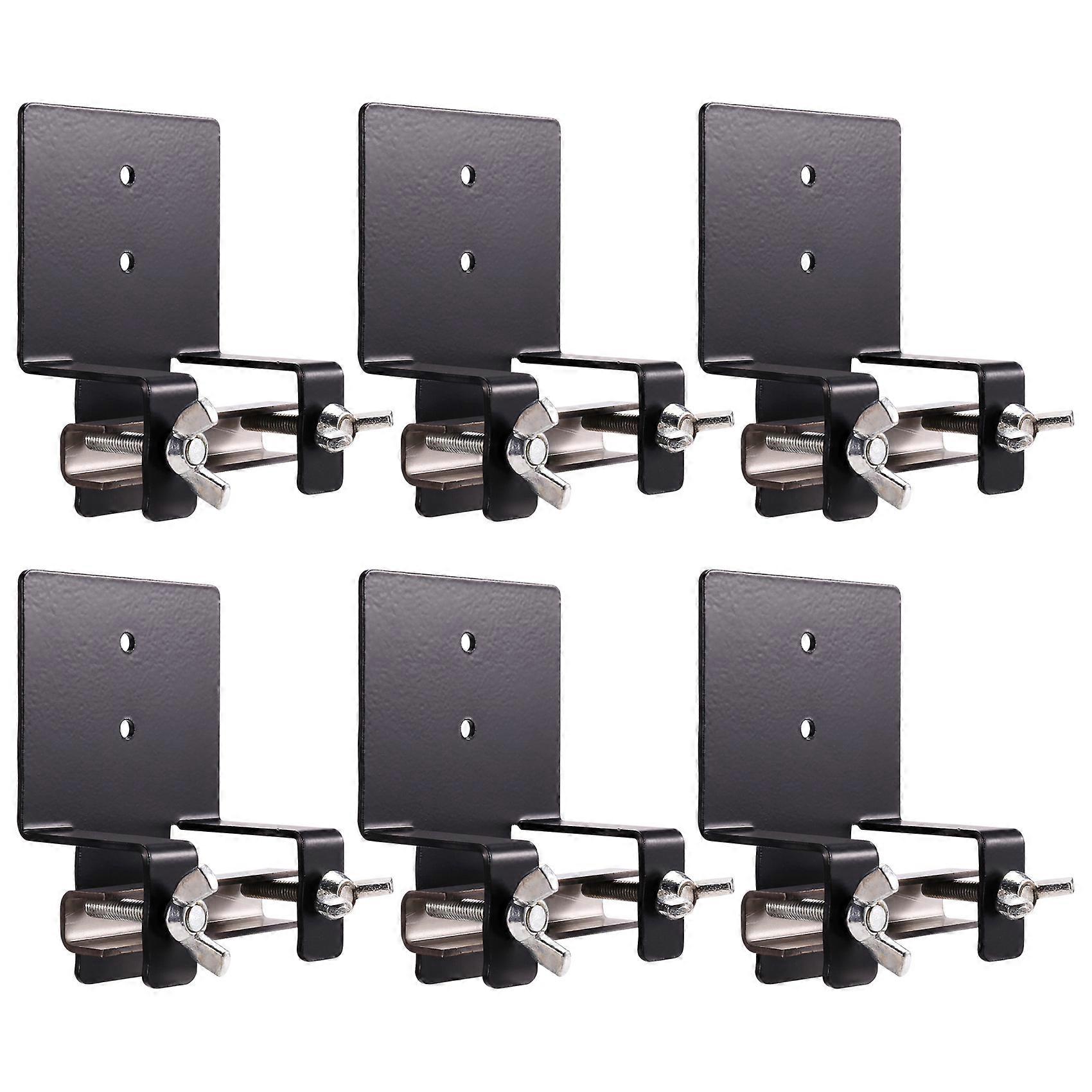 6 PCS Non-Slip Mattress Gaskets, Mattress Gripper for Metal Bed Frame, Adjustable Mattress Slide St