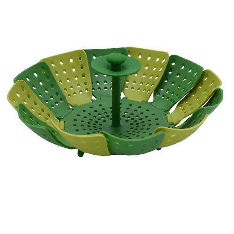 Foldable plastic fruit plate lotus steamer lazy fruit plate pp fr