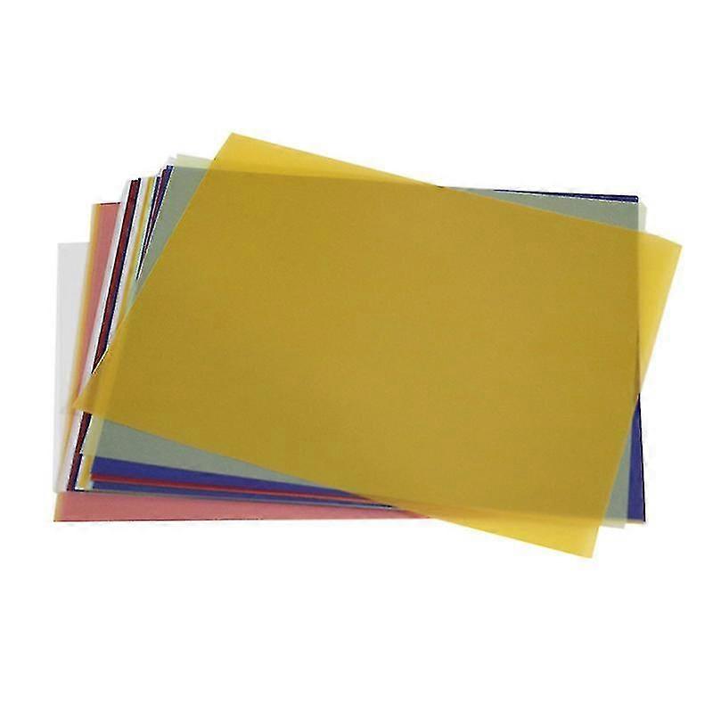 40pcs Papier calque coloré