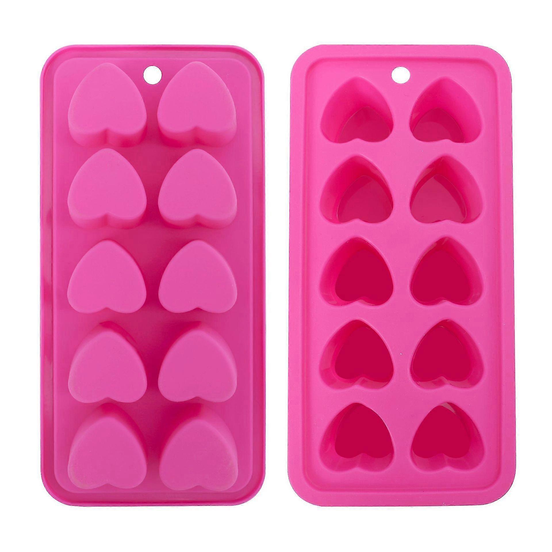 Heart Shaped Ice Cube Trays,fun Silicone