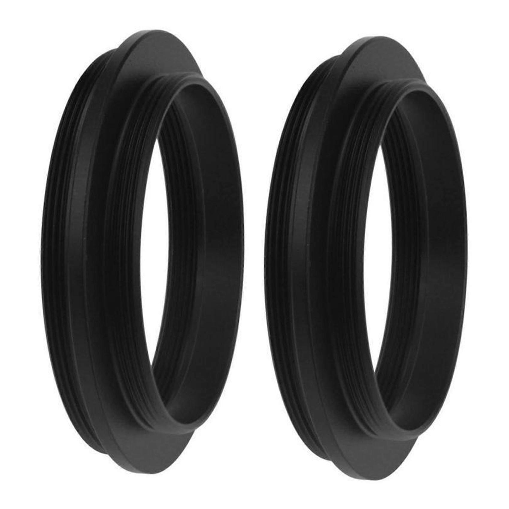 2X M42 to M48 Telescope Adapter Ring Aluminium Alloy Frame with 0.75 Thread for Astronomical Telesc
