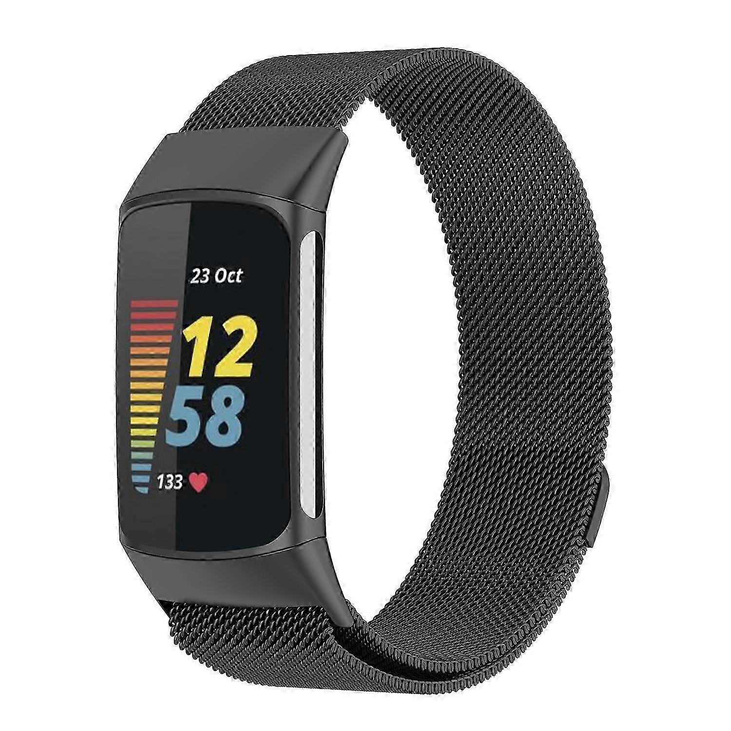 Milano Magnetic Metal Strap For Fitbit Charge 5
