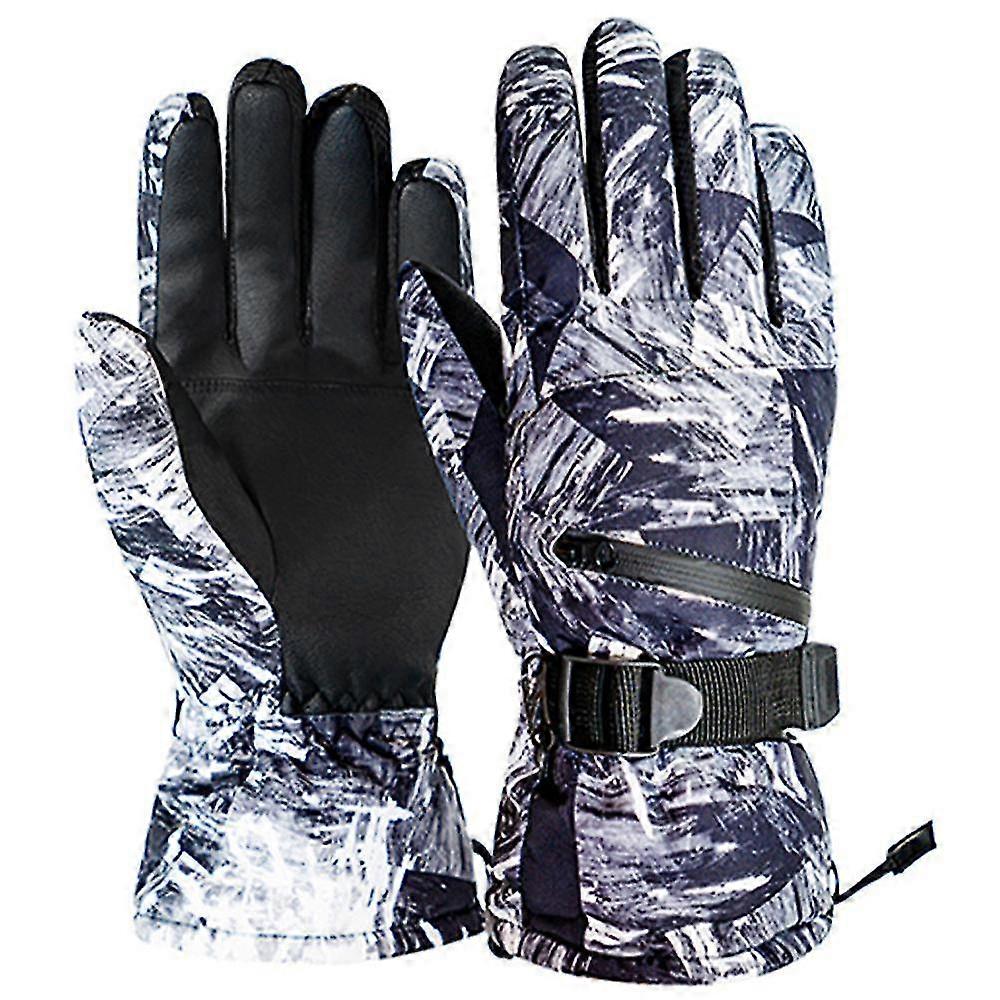 Ski Gloves Men Snow Gloves For Men Women Waterproof Snowboard Gloves Winter Warm