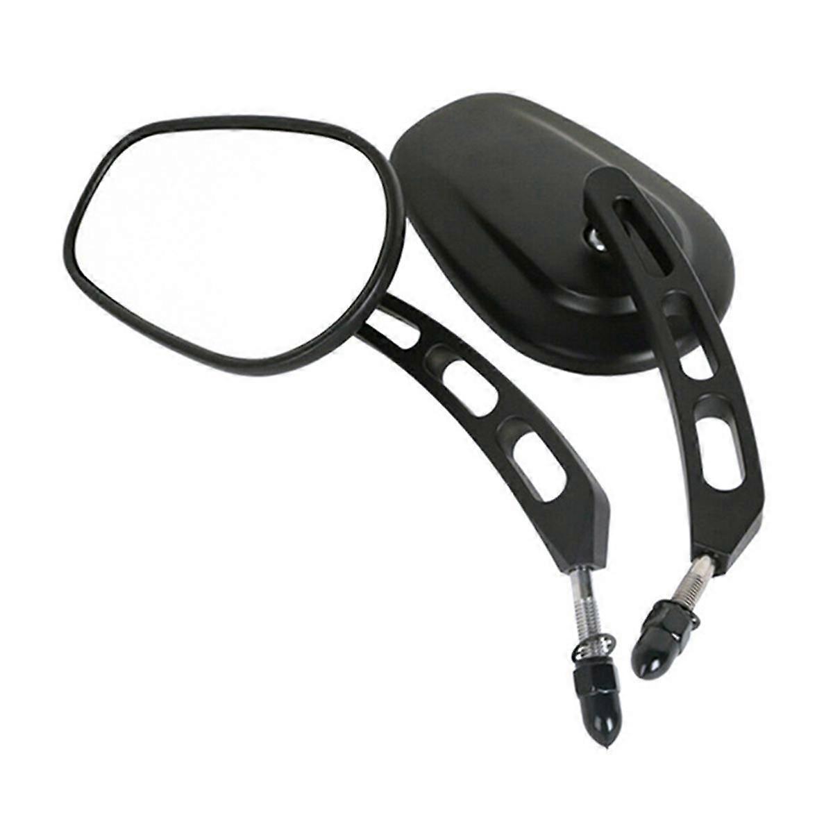 8mm Rear View Mirrors for Touring Road Glide FLTRX Glide FLHT Handlebar Mount Mirrors