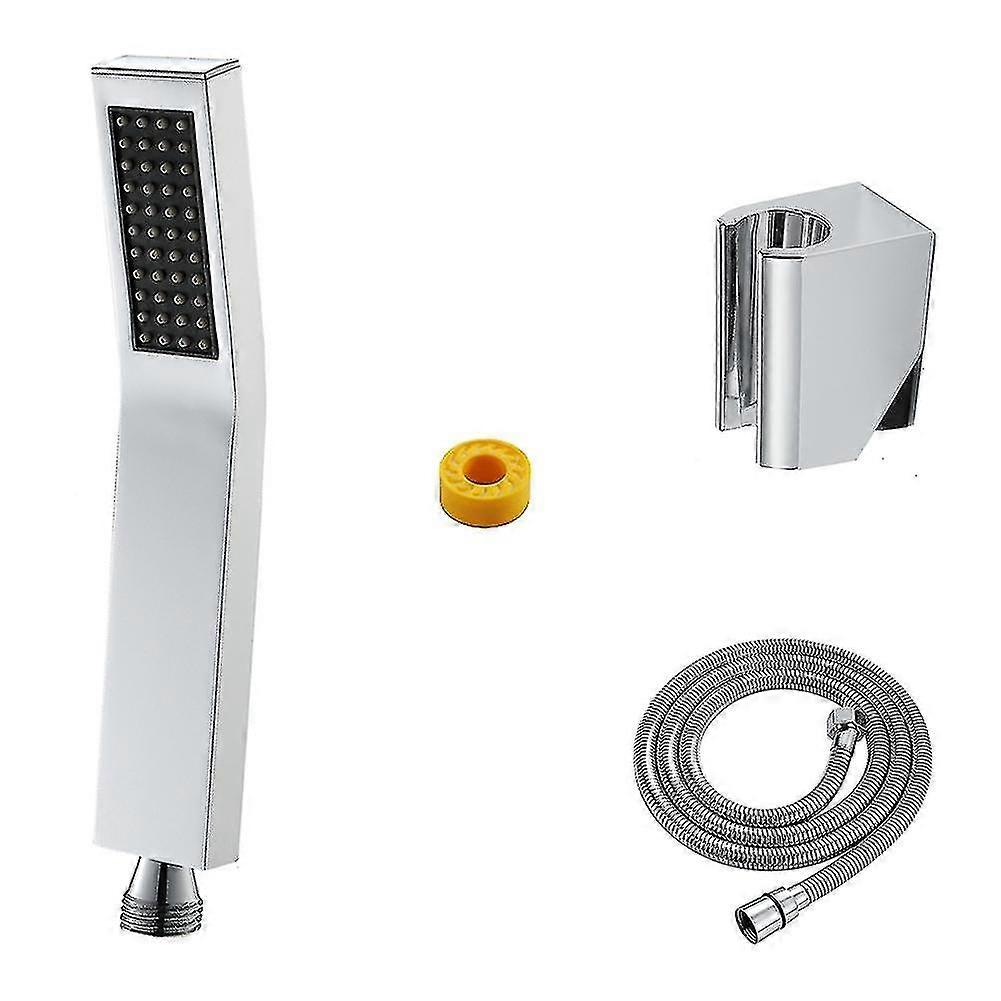 Hand Shower Set Wall Mounted Hand Held Brass Shower Head Abs, A