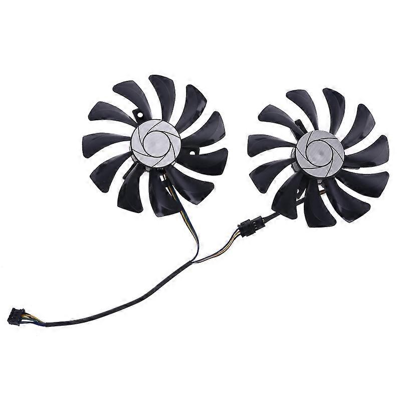 1 Pair 85mm HA9010H12F-Z 4Pin Cooler Fan Replacement for MSI GTX 1060 OC 6G GTX 960 P106-100 P106 GTX1060 GTX960 Graphics Card Fan