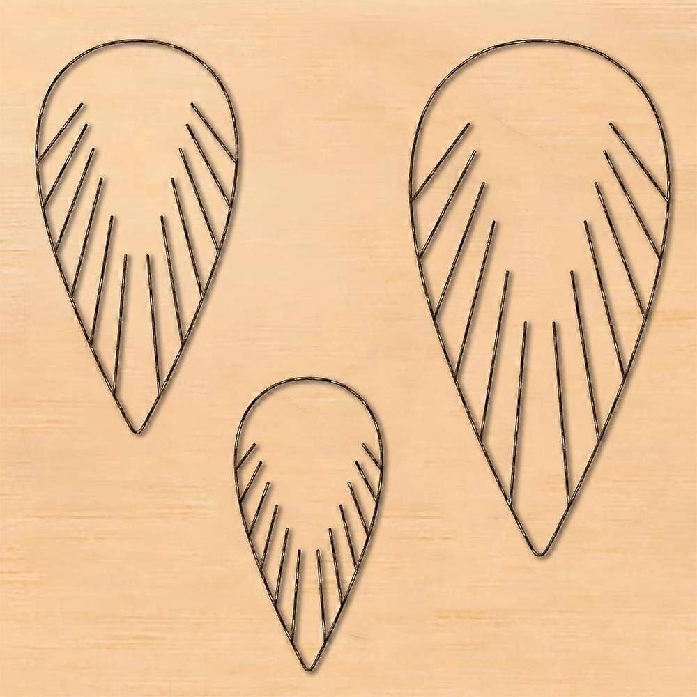 スクラップブックエンボス加工木製ダイカットレザーモールドティードロップタッセルシェイプイヤリングジュエリー用カッティングモールドDIYレザークラフト作りSizzix用ではありません