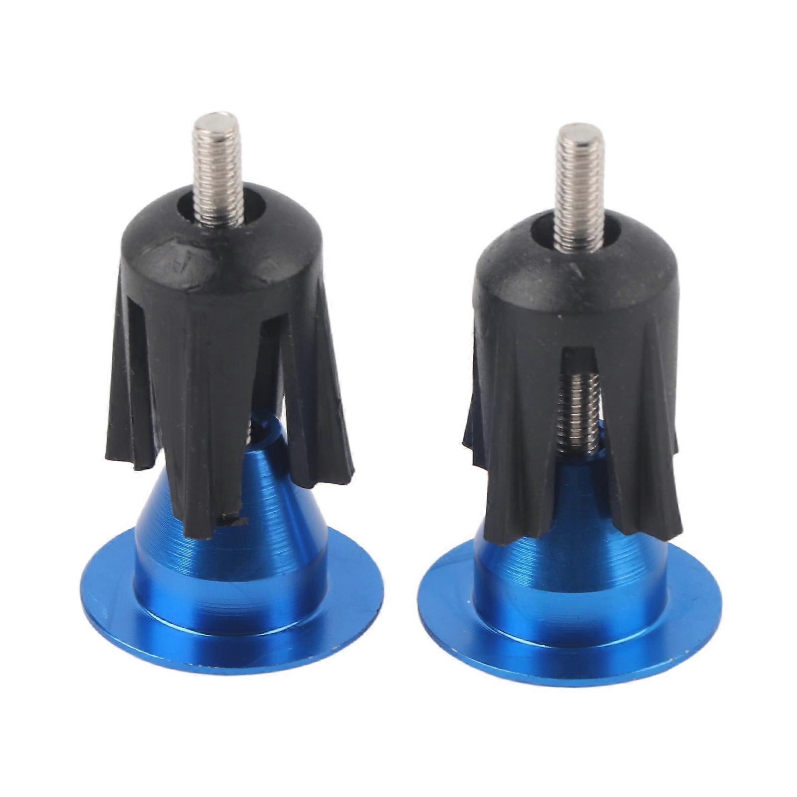 2PCS Bike Handlebar End Cap Bicycle Handlebar Plug for Mountain Bikes Road Bikes