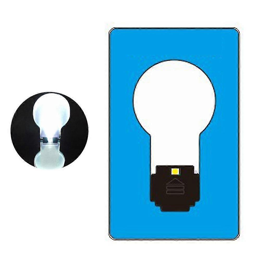 Portable Ultra-thin Mini Led Wallet Pocket Credit Card Size Lamp Night Light